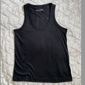 Zadig&Voltaire Deep Burn Tank Top in Black Size XS